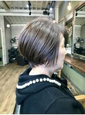 大人ショート◎白髪ぼかし