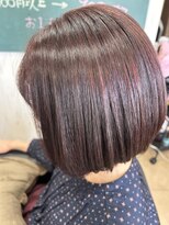 サイト美容室&nbsp;丸みのあるボブ