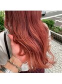 イエベさんと相性抜群！オレンジヘアカラー♪