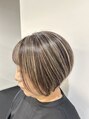 モッズヘア 福岡天神店&nbsp;こだわりデザインカラーをご提案。ショートミディアムに似合う