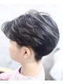 イリエヘア 川口(irier hair)&nbsp;メンズフェザーショート、しっかりハイライト/川口