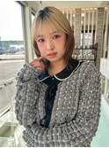 顔まわりレイヤーx髪質改善