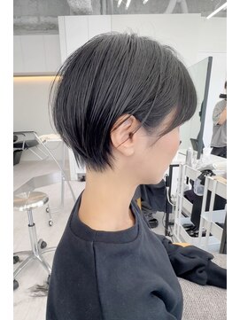 ビューナゴヤ 名駅(VIEW NAGOYA) 丸顔/ミニウルフ/チェリーブラウン/ショートボブ