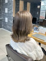 ラウル(Laulu)&nbsp;くびれヘア/アプリコットオレンジ/夏のヘアアレンジ/佐倉