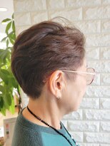 松本平太郎美容室 吉祥寺パートファイブ(PART5) 60代70代80代×シニアショートレイヤー×パーマ×イノアカラー