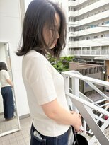 ミント(mint) 赤味ゼロ!暗髪オリーブグレー/スーパークール☆