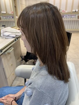 アッシュ 仙川店(Ash) 30代40代50代ロングレイヤー髪質改善トリートメントローレイヤー