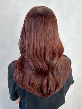 シオン(shion) ロング韓国ヘア顔周りレイヤーおくれ毛前髪カット_ba567391