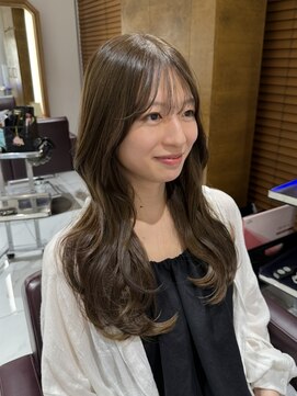 ザザ ZA/ZA 目白 【トレンドヘア◎】レイヤー×透明感カラー