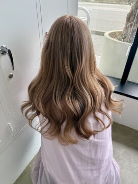 ノートエートル 西金沢(Nought etre) ケアブリーチ/ハイトーンカラー/ベージュカラー/透明感カラー