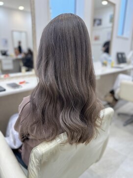 ルシード スタイル リコット(Lucido Style Ricotto) ミルクティーベージュ/ケアブリーチ＆ダブルカラー/透明感