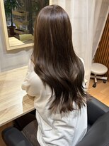 トリッカ 銀座(tricca)&nbsp;ロングレイヤー/ブラウンカラー/髪質改善