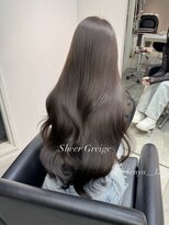 ルル(Lulu)&nbsp;梅田/ブラウン/ベージュ/レイヤー/前髪カット/縮毛矯正/髪質改善