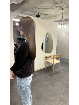 アクロ アオ(ACRO.ao) ブリーチ無し髪質改善シングルカラー