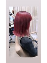 TELA HAIR 石岡店【テーラヘアー】【4月15日NEW OPEN（予定）】 &nbsp;チェリーレッドボブ【TELA HAIR 石岡】