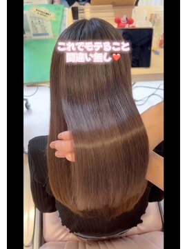 ウェーヴ 浜松小豆餅店(wave) 縮毛矯正×ツヤ感×美髪