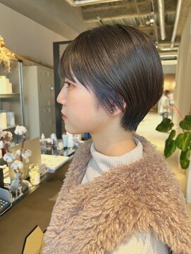 クリアーオブヘアー 栄南店(CLEAR of hair) ショートカット/インナーブルー