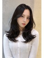 ロンドシェリ 仙台(Lond Cheri)&nbsp;レイヤーカット髪質改善ブリーチなしグレージュ学割U24仙台前髪