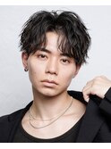 ルーズショート/ツイストスパイラルパーマ/ツーブロック