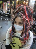 人毛エクステブレイズ　カラフルブレイズ