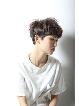 アンドヘアー 西葛西(&-HAIR) &ヘアーKENTO/インナーカラーで遊ぶ大人ショート