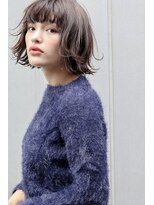 ネイヴィル(navile)&nbsp;☆デザインカラー×切りっぱなしボブディ☆