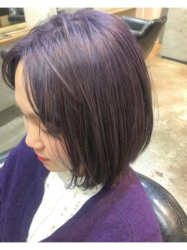 ソイ 下北沢(soi) ケアブリーチ/オーキッドパープル