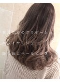 グラデーションバレイヤージュ×ホワイトベージュ