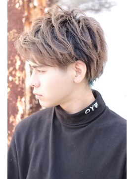 クーエフー(coo et fuu) スマートショート、エアリーマッシュ　短髪　ビジカジ