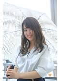 ウエットスタイルでラフ可愛いグラデカラー