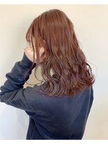 リグフクオカ(L.I.G fukuoka)&nbsp;【L.I.G fukuoka】大人艶髪ピンクベージュカラー