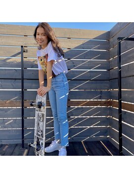 タイドヘアー(tide hair) 西海岸風style