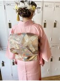 訪問着着付け