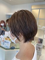 エクリフルール(equri fleur) 【イルミナカラー】 ショートボブ×ハイライトカラー