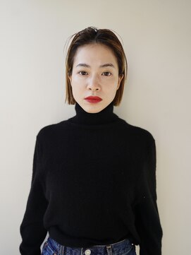 アミリ 代官山(AmiLi) デザインカラー/オリーブベージュ/ウエットヘア【代官山】