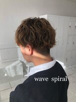 ネフ(NeF)&nbsp;ブリーチパーマ波巻きスパイラル