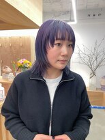 バド(bado)&nbsp;デザインカット×パープルカラー