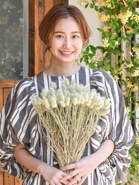 ロアー 葛西店(RAWR hair) 【RAWR】前下がり_ハンサムショート_センターパート