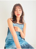 【ARTE表参道/青山】モテ髪ミディアム×ブリーチなし透明感