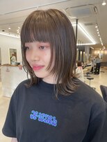 サンド 大阪梅田(sand)&nbsp;@eri_bob_ 前髪/マチルダボブ/インナーグレージュ[大阪梅田駅]