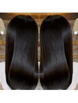 キース ヘアアンドメイク 恵比寿(kith. hair&make)&nbsp;髪質改善☆極艶質感調整/ストレート/ロング/ダークカラー