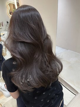 サイン 渋谷(SIGN) 艶髪レイヤーカット韓国ヘアーグレージュ髪質改善トリートメント