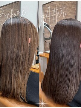 ルスリー 茨城店(Lsurii) 髪質改善カラー