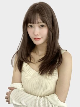 ユーフォリア 渋谷グランデ(Euphoria SHIBUYA GRANDE) ぱっつん前髪　レイヤーカット ワンカール 顔周りレイヤー