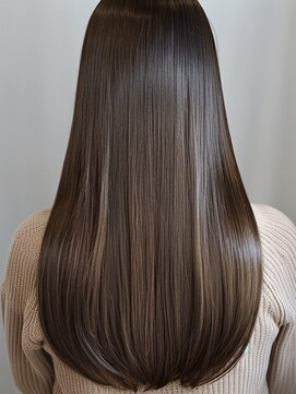 アルトリスト(Altruist Aging×HAIR&SPA) ★ダークアッシュ大人ガーリーボブ着物ミディアムレイヤーカット