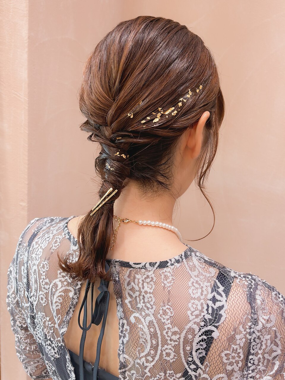 シックな雰囲気が秋の装い。「ローヘアアレンジ」1week♡