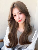 アフロート ディル(AFLOAT D'L)&nbsp;★小顔ワンカールレイヤーカットデジタルパーマチェリーブラウン