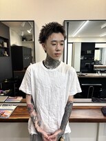 ランディ(RANDY)&nbsp;メンズスパイキーショートメッシュソフトツイスト【RANDY】