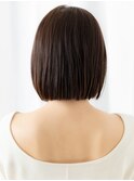 ツヤ髪ミストバング切りっぱなしミニボブi小山20代30代40代