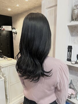 キャアリー(Caary) 福山美容室carry アッシュグレージュ透明感イルミナカラー20代